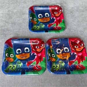 Disney PJ Masks Disposable Party Plates